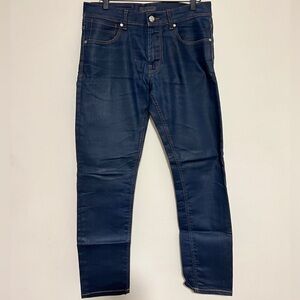 Zara Man Blue Jeans Wax style denim. Size 31